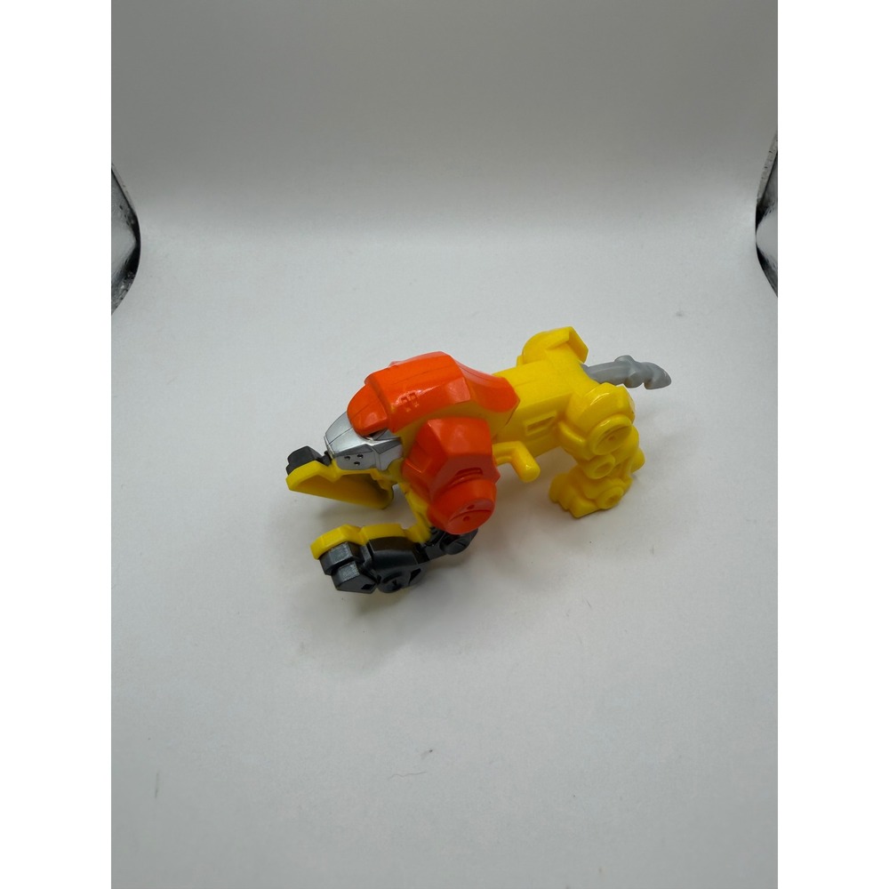 Transformers Rescue Bots Hunter Lion Mini Con Figure Hasbro Playskool Yellow Toy
